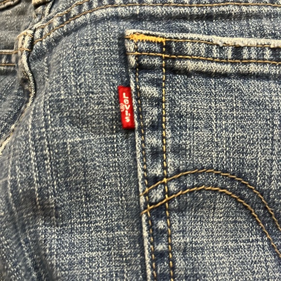 LEVI’S Bootcut 515 Blue Jeans 16P SHORT - Picture 7 of 16